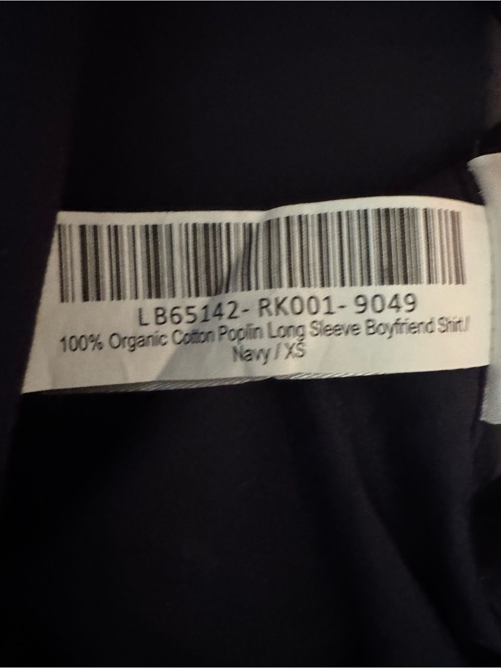 Quince 100% Organic Cotton Poplin Long Sleeve Boyfriend Shirt - Picture 10 of 10
